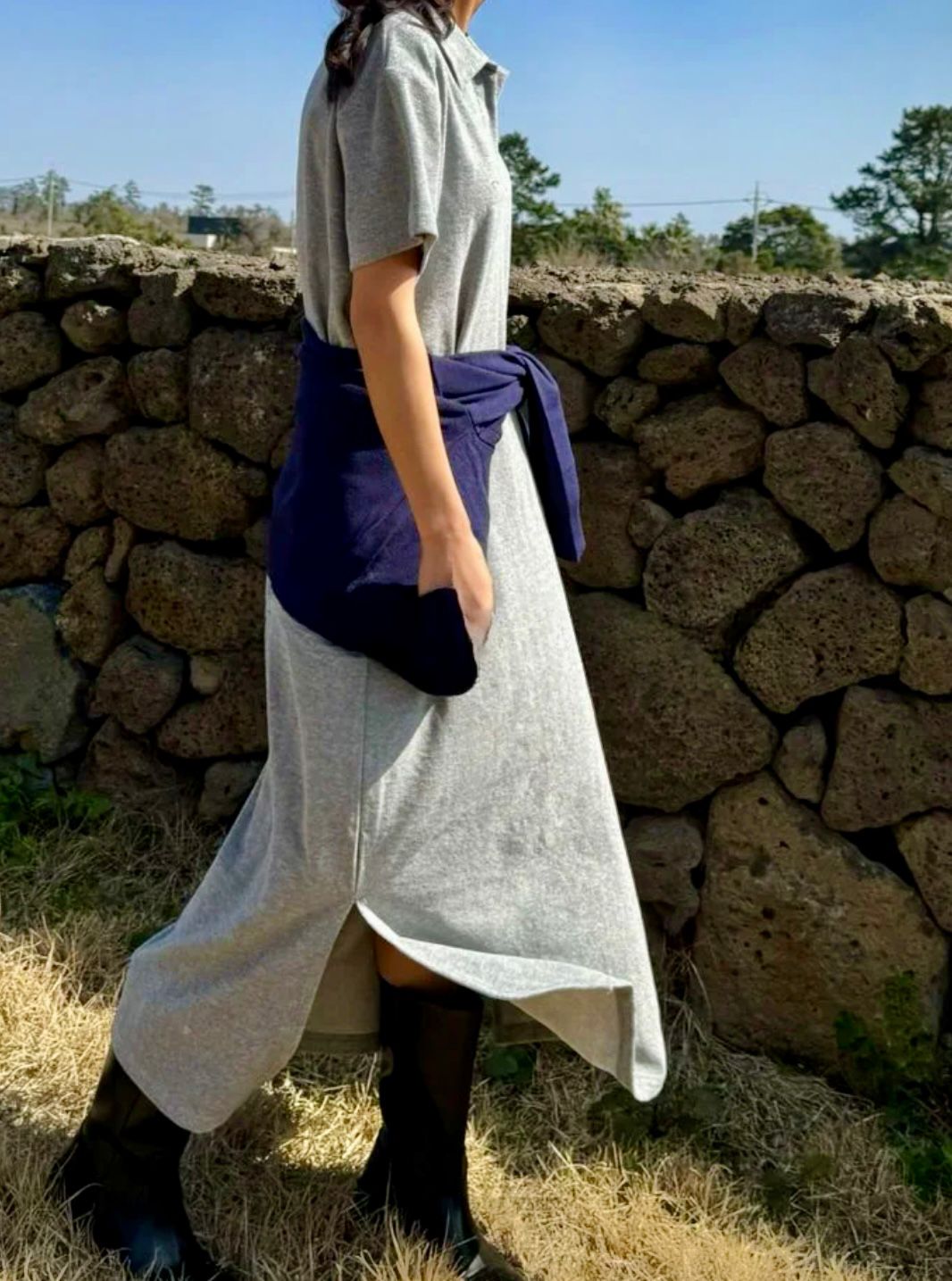 VIVIAN Dress Grey
